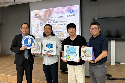 【新聞】50年姐妹校情誼再深化!韓國國立釜慶大學實習船「白鯨號」師生訪問國立臺灣海洋大學圖片