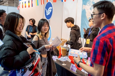 【新聞】海大2026校園徵才月-國際處設攤促進國際人才媒合圖片